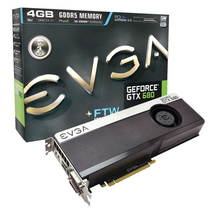 GEFORCE GTX 680 FTW   GRAFIKKARTEN   GF GTX 680   EVGA GeForce GTX 680