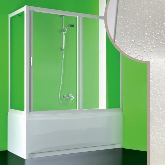 Cabine douche Pare-Baignoire 80x160 CM en acrylique mod. Plutone ... Cabine douche Pare-Baignoire 80x160 CM en acrylique mod. Plutone ...