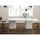 TemaHome table repas DUSK 262 x 130 cm blanche bri
