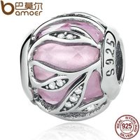 Charm's Rose Charm Compatible Pandora Bracelet Femme Éclat Charm's Rose Charm Compatible Pandora Bracelet Femme Éclat