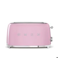 GRILLE-PAIN - TOASTER Grille-pain 4 fentes Smeg TSF02PKEU rose GRILLE-PAIN - TOASTER Grille-pain 4 fentes Smeg TSF02PKEU rose