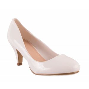Pas Vente Escarpins Cher Talon Achat 5 Blancs Cm LqVpUGjSzM