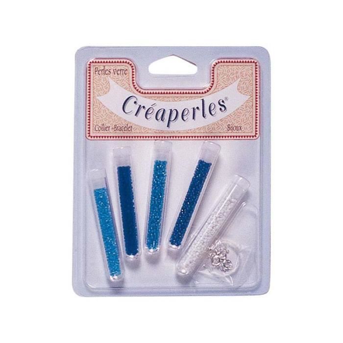 KIMPLAY Tube de perle assortis