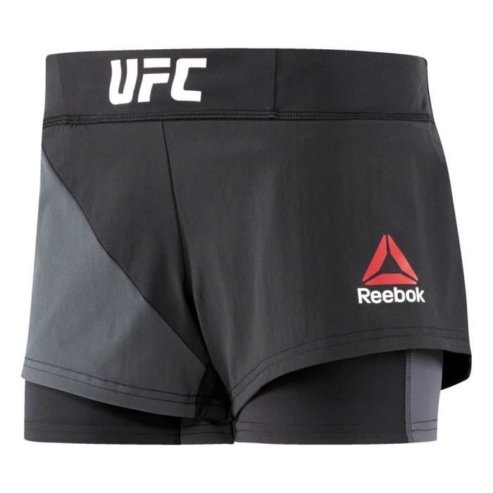 shorts reebok ufc rouge