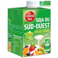 SAUCE SOJA - POUR NEMS CEREAL BIO Crème de soja du Sud Ouest cuisiné Bio SAUCE SOJA - POUR NEMS CEREAL BIO Crème de soja du Sud Ouest cuisiné Bio
