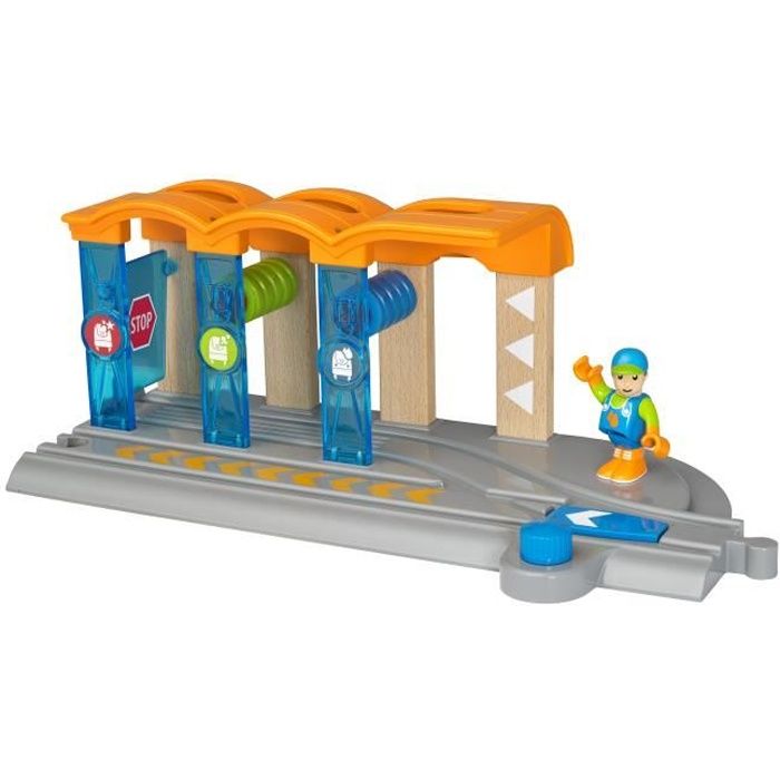 BRIO World - Smart Tech - 33874 - Station De Lavage Pour Locomotive Intelligente