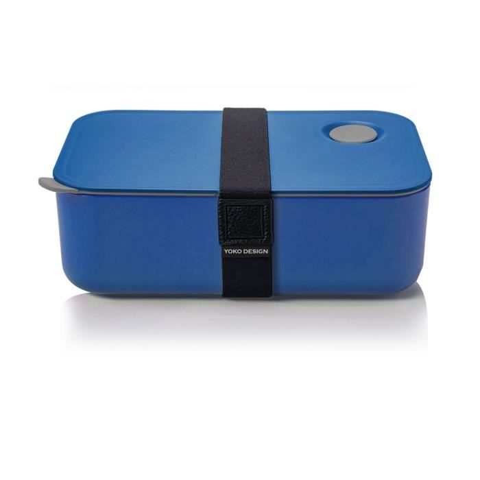 YOKO DESIGN Lunch Box avec séparation réglable et amovible 1 L bleu