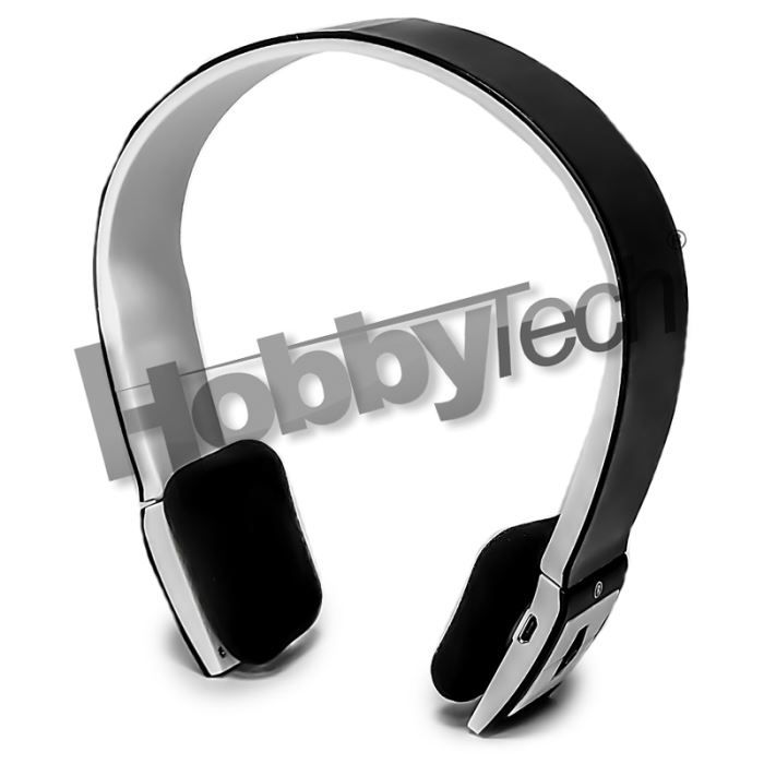 Casque Stéréo Bluetooth Qualité Hifi Noire Casque écouteurs