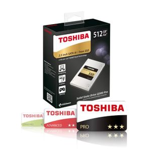 TOSHIBA SSD Q300 Pro - 512 Go - 2,5'' - SATA