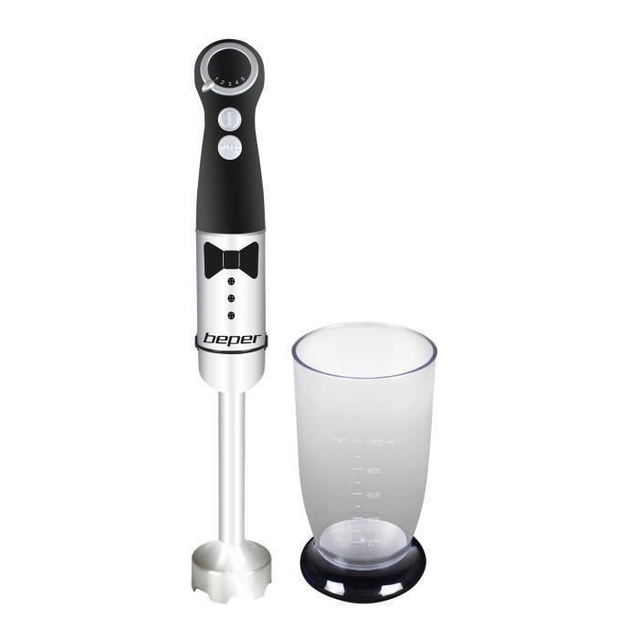 BEPER 90455 Mixeur plongeant - Noir
