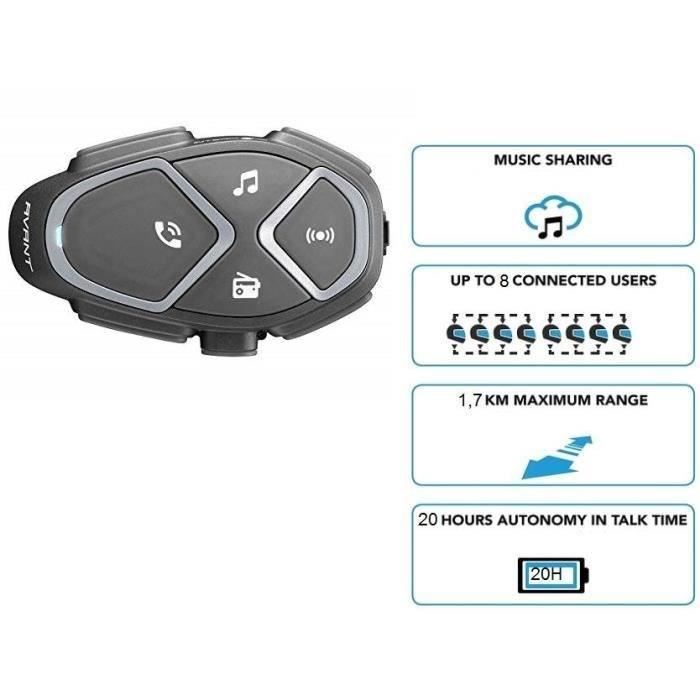 CELLULAR LINE Intercom moto - Avant - Single pack