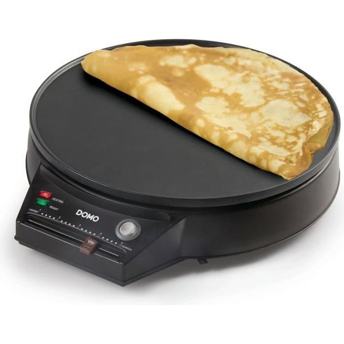 DOMO DO9042P Crêpière électrique - Noir