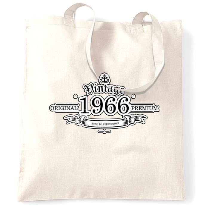 Get Wallpaper Sac Fourre Tout Vintage 1966 Logo Designer Cadeau D Anniversaire For iPhone Free