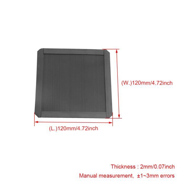 10 Pièces Ventilateur de Chassis d'ordinateur3