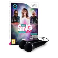 JEU WII Let's Sing 2019 Hits français et internationaux + JEU WII Let's Sing 2019 Hits français et internationaux +