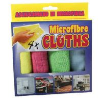 PLUMEAU - DEPOUSSIÉRANT Draps Microfibre (Pack 4 couleurs) PLUMEAU - DEPOUSSIÉRANT Draps Microfibre (Pack 4 couleurs)