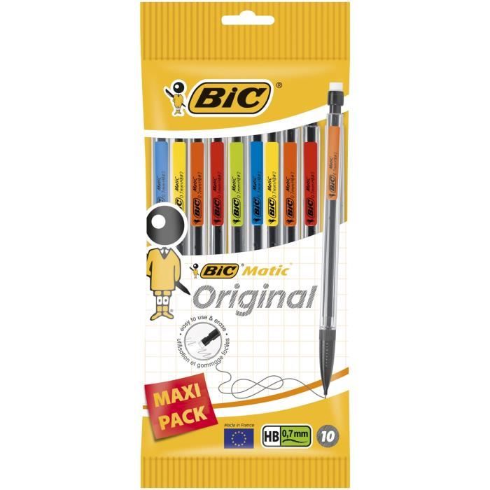 BIC Lot de 10 Portes-mines Matic Classic