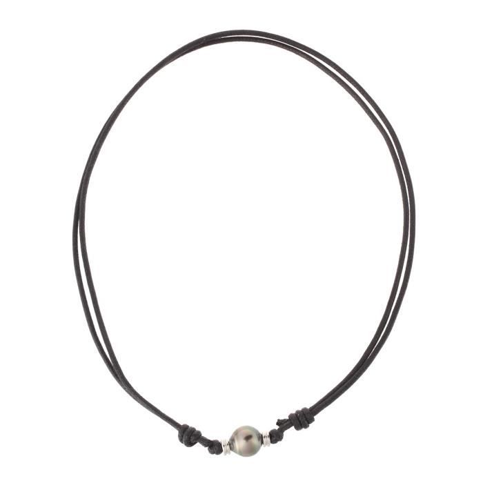 PERLINEA Collier Perle de Tahiti et Argent 925° Femme