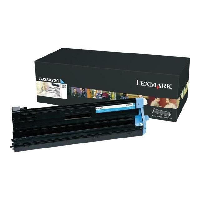 Lexmark D39origine Lexmark C 925 Series tambour C925X73G cyan 30 000 pages 033 centimes par page remplace kit tambour C925X73G pour Lexmark C 925Series