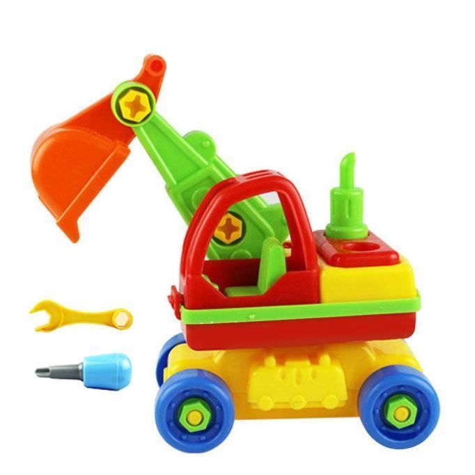 jouet enfant voiture bébé démontage montage dessin animé voiture