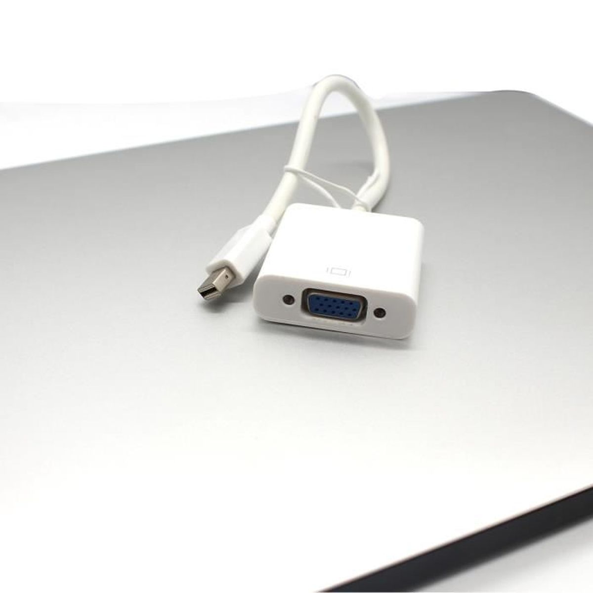 DP To VGA Adaptateur Mini Display Port vers VGA pour ordinateur MacBook