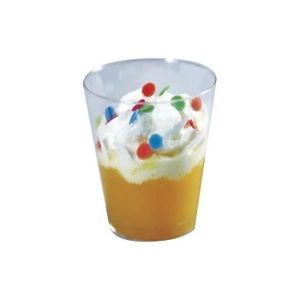 Verrines Carrées En Plastique PS - 5,5 Cl - Lot De 60 Pièces - Pour Apéritif, Dessert, Événements - 1