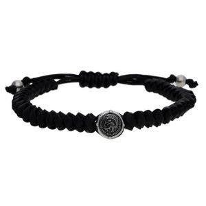 BRACELET , GOURMETTE Diesel Hommes Bracelet Cuir Noir DX1043040