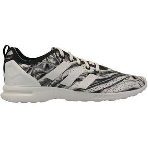 adidas Originals ZX Flux Smooth W Gris Gris / blanc - Achat / Vente ... adidas Originals ZX Flux Smooth W