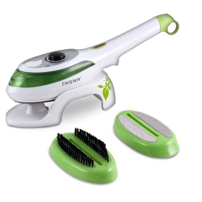 BEPER 50.940A Défroisseur vapeur multifonctions - 1000 W - Vert et blanc
