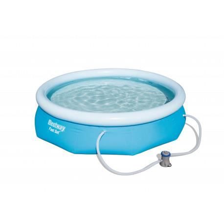 BESTWAY Kit Piscine ronde autoportante Ø 2,74 x H0,76m