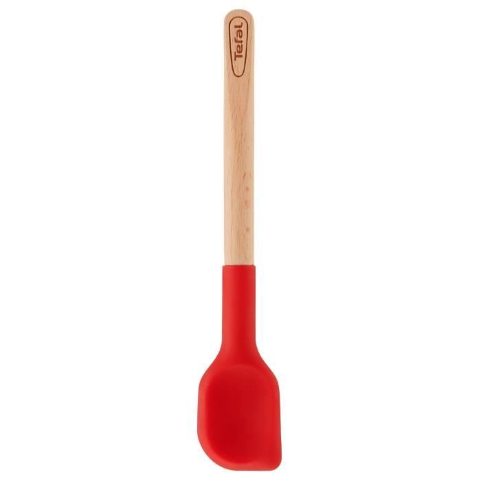 TEFAL Tartineur Ingenio - Bois hêtre et silicone platinium - 18,5 cm