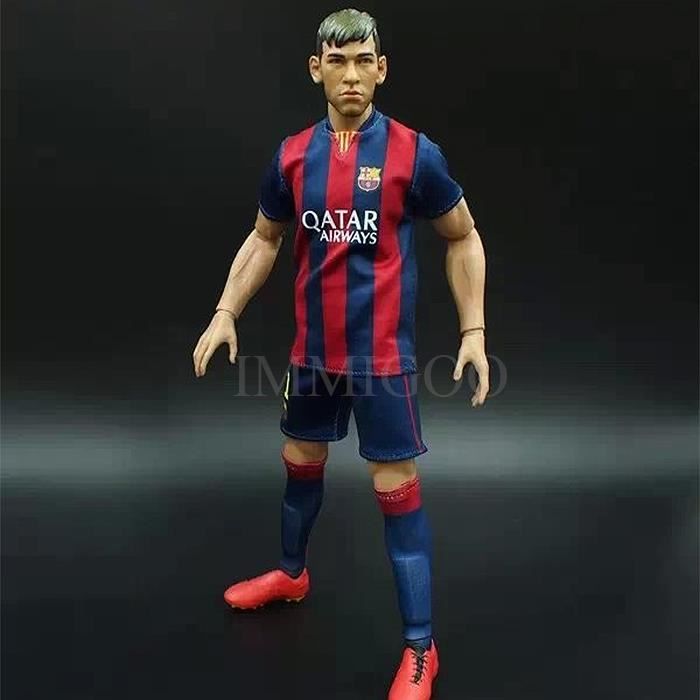 28cm FC Barcelona Barca No.11 Neymar Action Figurine pour Collection