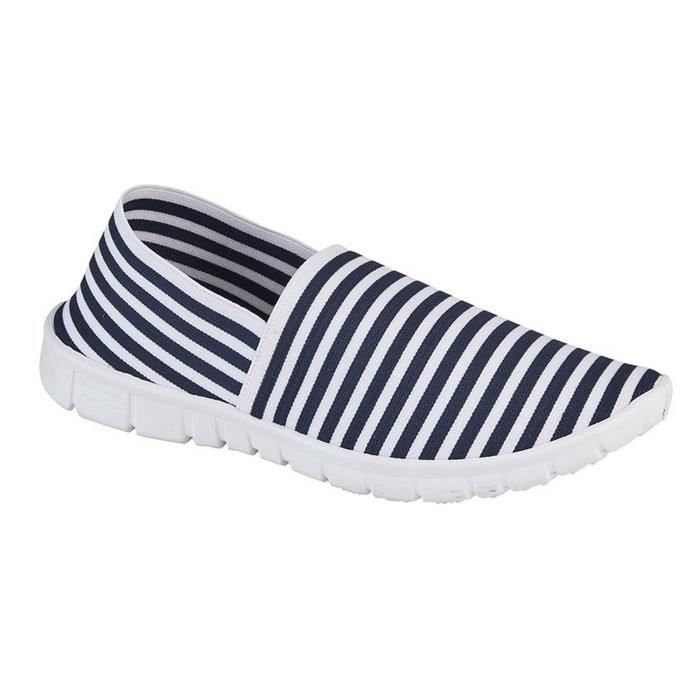 Stretch Femme Espadrilles Style Dek Baskets 85xpwTWqY