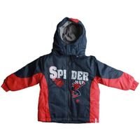 PARKA manteau parka spiderman bleu fonce et rouge PARKA manteau parka spiderman bleu fonce et rouge