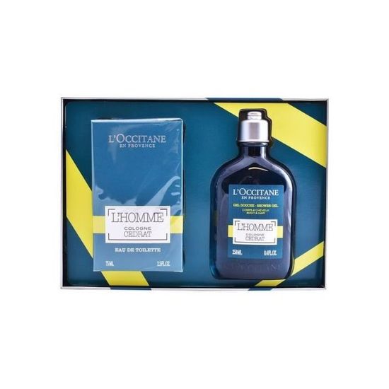 Set De Parfum Homme Eau De Cedrat Loccitane 2 Pcs Achat Vente