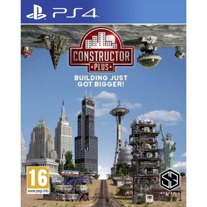 Constructor Plus Jeu PS4