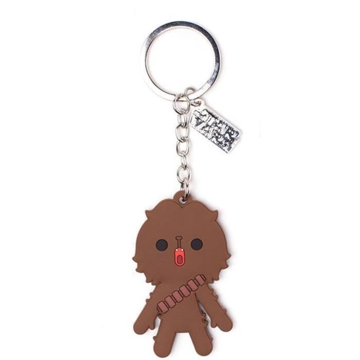 Porte-clés en caoutchouc Star Wars: Chewbacca