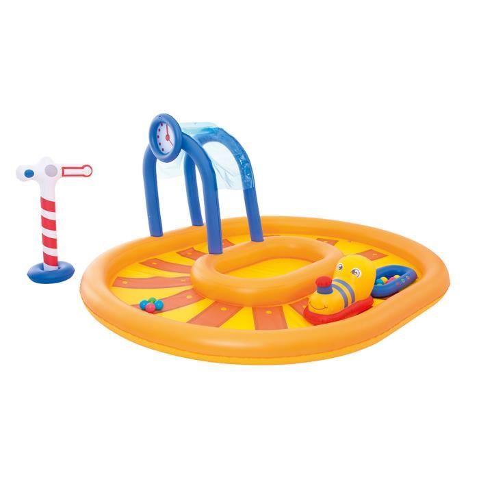 BESTWAY Aire de jeux et accessoires Petit Train - 240 x 180 x 90 cm