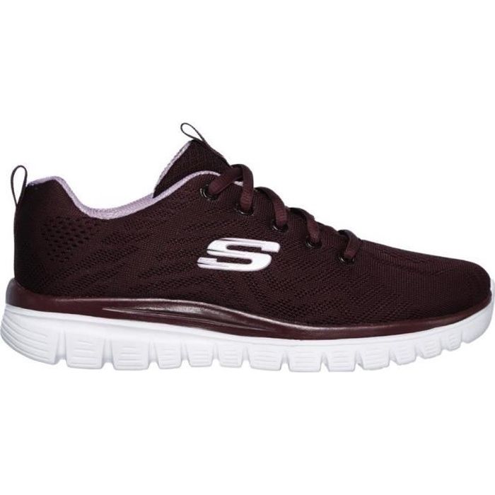 Basket Burdeos Skechers Graceful GetConne Femme srxtdChQ