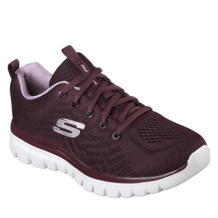 Basket Burdeos Skechers Graceful GetConne Femme srxtdChQ