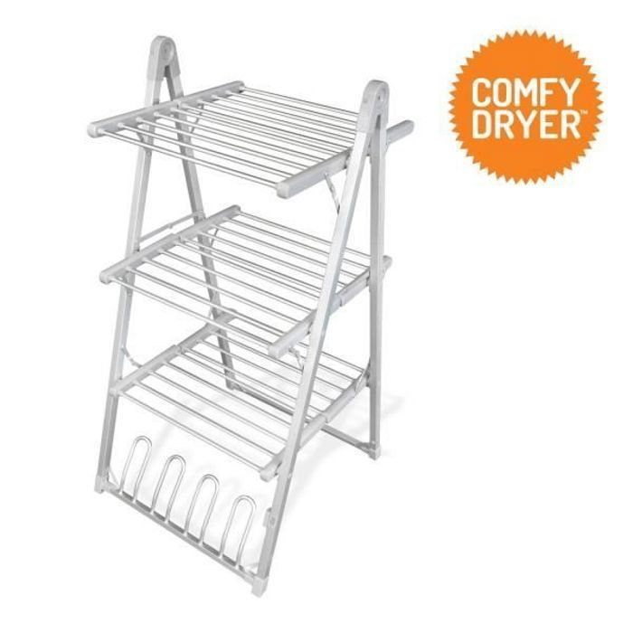 Etendoir à linge secoir électrique 2