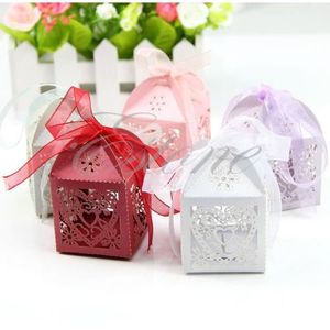 50 PCS Bo/îte pvc transparent 6X6X3 cm sachets /à drag/ées pour BONBONNI/ÈRE