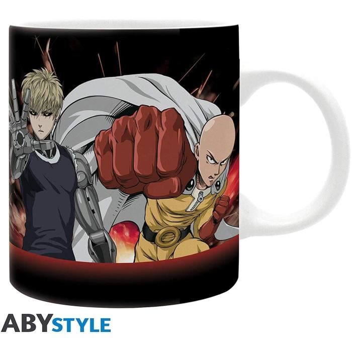 Mug One Punch Man - 320 ml - Saitama & Genos - subli -avec boîte - ABYstyle