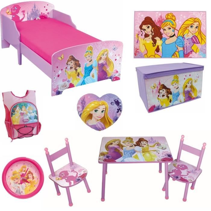 PRINCESSES Chambre Enfant Ensemble 6 Pièces