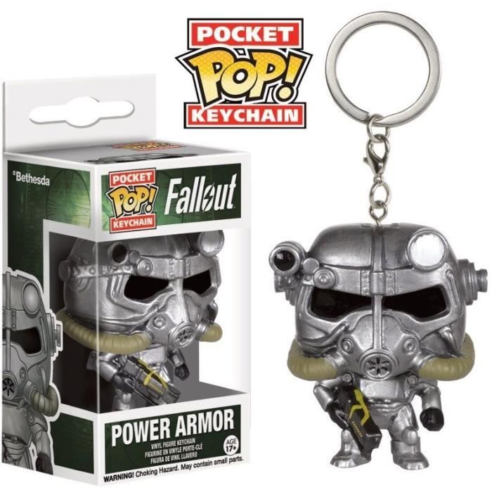 Porte-clé Funko Pocket Pop! Fallout : Power Armor