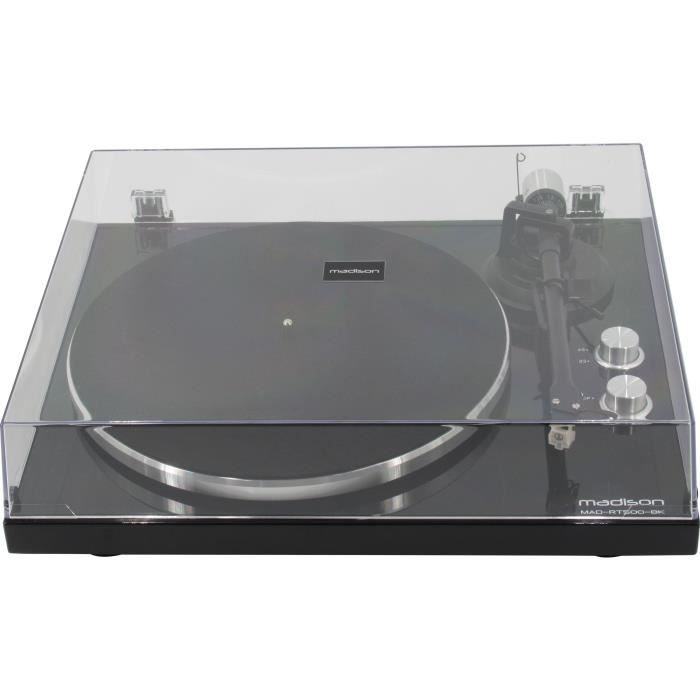 MADISON 10-5558 Platine-disques à entrainement par courroie - Encodage USB, transmission BT & cellule audio Technica