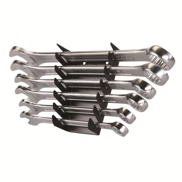 SILVERLINE Jeu de 6 clés mixtes