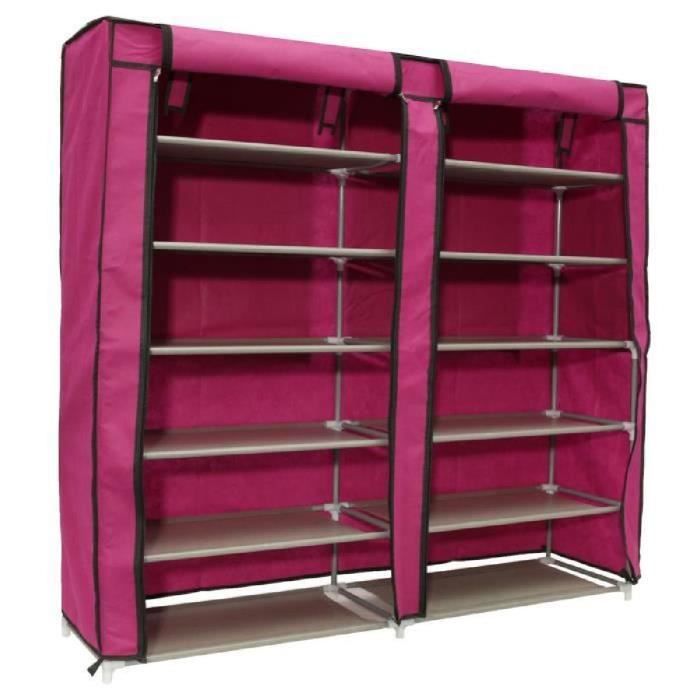 TEMPSA Armoire Chaussures Etagère en Toile Stockage ...