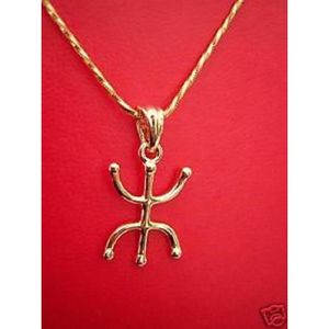 PENDENTIF VENDU SEUL PENDENTIF AMAZIGH BERBERE KABYLE ORIENTAL RIF