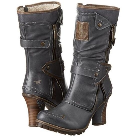 BOTTE Mustang 1141,606, Bottes Classiques Femme Taille 3